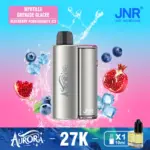 JNR Aurora 27K 27000 Puffs 2+10ml Replaceable Pod Kit Refillable Original Disposable Vape