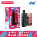 JNR Power Mate 30000 Puffs Smart Screen 5000mAh Power Bank Disposable Vape