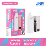 JNR Power Mate 30000 Puffs Smart Screen 5000mAh Power Bank Disposable Vape