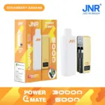 JNR Power Mate 30000 Puffs Smart Screen 5000mAh Power Bank Disposable Vape