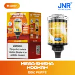 JNR Mega Shisha Hookah 100000 100K Puffs Large Capacity LED Display Disposable Vape
