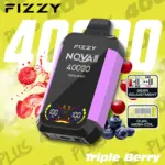 Fizzy Nova Plus 40000 40K Puffs Original Edition Dual Mesh LCD Display Disposable Vape EU Warehouse