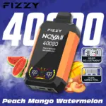 Fizzy Nova Plus 40000 40K Puffs Original Edition Dual Mesh LCD Display Disposable Vape EU Warehouse