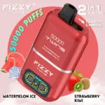 Fizzy Twins 50000 50k Puffs 2% 5% Nicotine Double Taste LCD Display Disposable Vape EU Warehouse