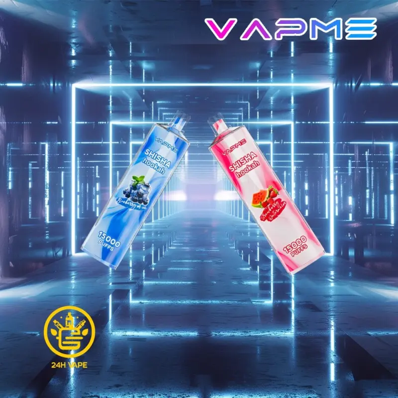 Vapme Shisha Hookah 15000 Puffs Original Edition Rechargeable Disposable Vape