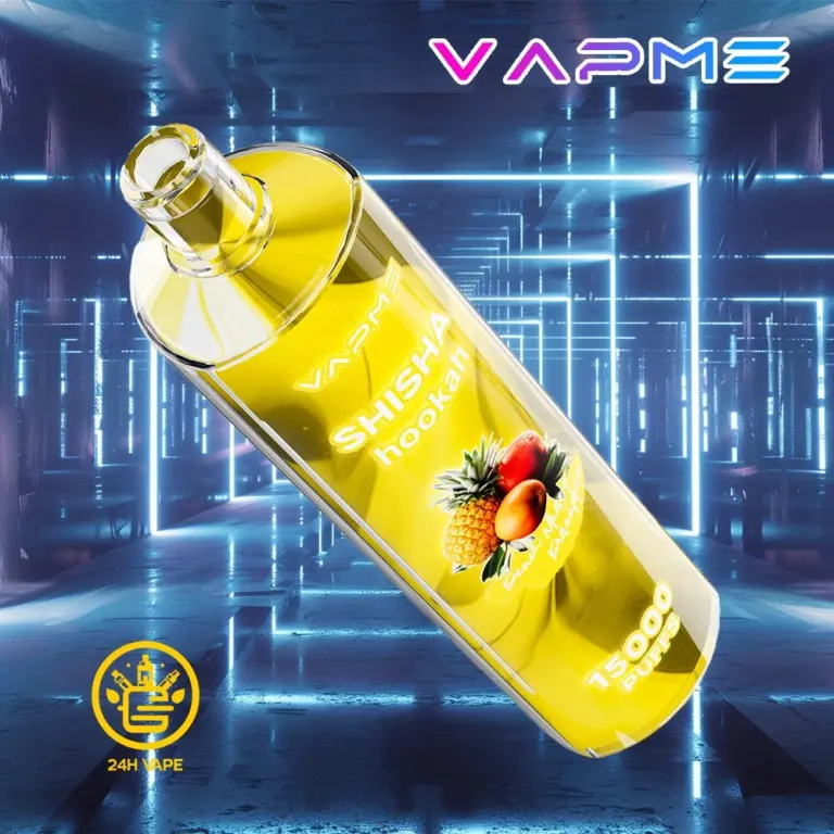 Vapme Shisha Hookah 15000 Puffs Original Edition Rechargeable Disposable Vape