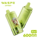 WASPE 60000 60k Puffs 3 in 1 Flavors Newest Original Rechargeable LED Display Disposable Vape