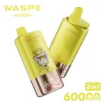 WASPE 60000 60k Puffs 3 in 1 Flavors Newest Original Rechargeable LED Display Disposable Vape