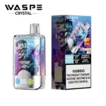 WASPE Crystal 40000 40K Puffs Double Taste LCD Display Disposable Vape