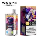 WASPE Crystal 40000 40K Puffs Double Taste LCD Display Disposable Vape