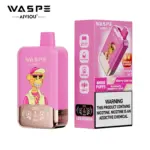 WASPE 40000 40K Puffs Double Taste LCD Display Disposable Vape