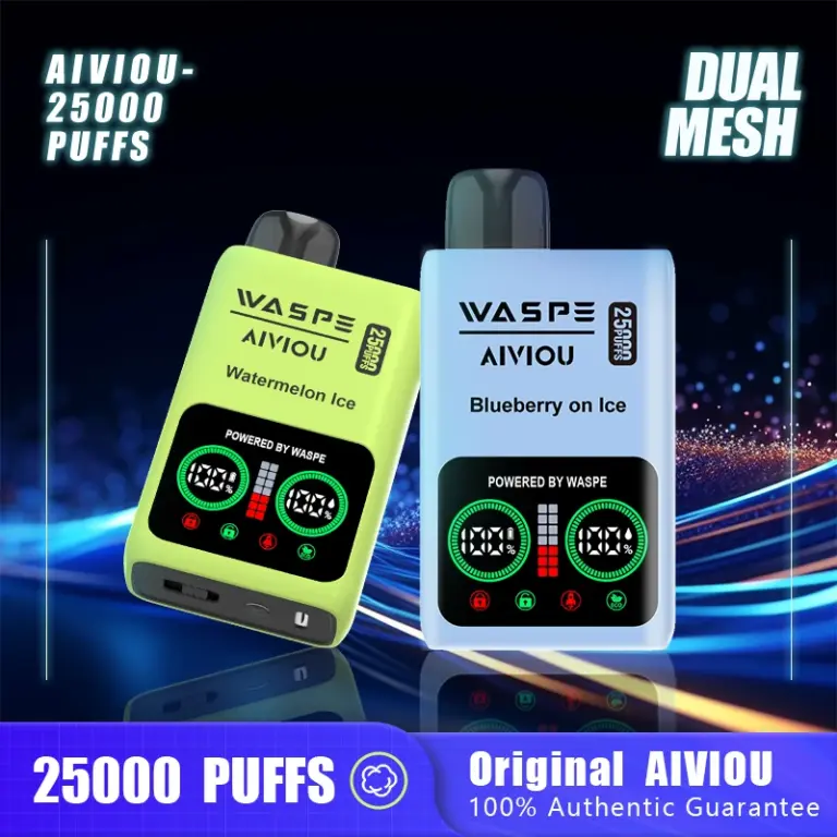 WASPE 25000 25K Puffs Original Edition LCD Display Disposable Vape
