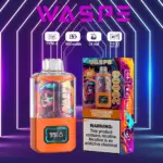 WASPE 20000 20K Puffs Dual Mesh Box 0% 2% 3% 5% Nicotine LCD Display Disposable Vape
