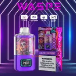 WASPE 20000 20K Puffs Dual Mesh Box 0% 2% 3% 5% Nicotine LCD Display Disposable Vape