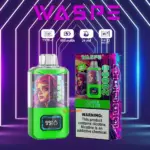 WASPE 20000 20K Puffs Dual Mesh Box 0% 2% 3% 5% Nicotine LCD Display Disposable Vape
