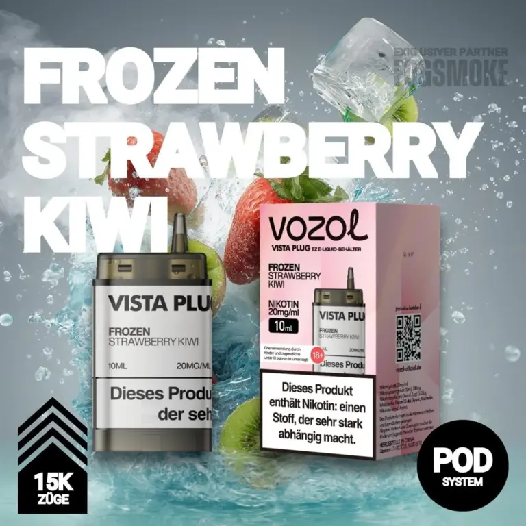 Vozol Vista Plug EZ | Pod | Frozen Strawberry Kiwi