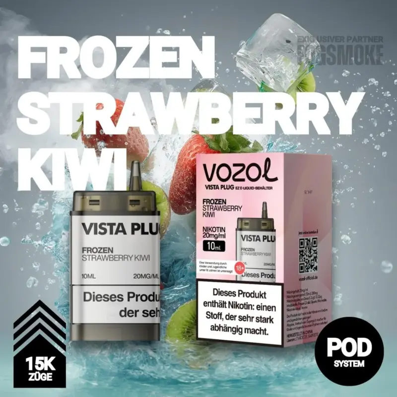 Vozol Vista Plug EZ | Pod | Frozen Strawberry Kiwi