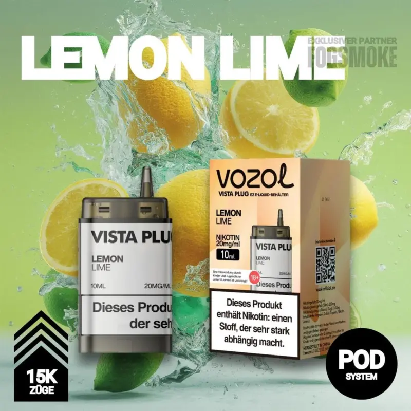 Vozol Vista Plug EZ | Pod | Lemon Lime