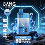Bang Legend Geek 60000 60K Puffs Airflow Adjustable & Turbo Mode Disposable Vape