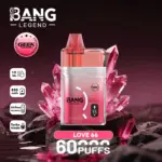 Bang Legend Geek 60000 60K Puffs Airflow Adjustable & Turbo Mode Disposable Vape