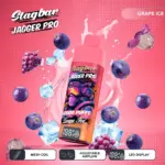 Stagbar Jagger Pro 40000 40K Puffs Adjustable Airflow & LED Display Rechargeable Disposable Vape