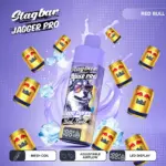 Stagbar Jagger Pro 40000 40K Puffs Adjustable Airflow & LED Display Rechargeable Disposable Vape