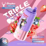 Stagbar Triple Pro 75000 75K Puffs 3 IN 1 Flavors&LED Display Disposable Vape
