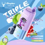 Stagbar Triple Pro 75000 75K Puffs 3 IN 1 Flavors&LED Display Disposable Vape