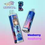 UOR Crystal 12000 12K Puffs Rechargeable LED Light Disposable Vape Pen