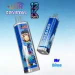 UOR Crystal 12000 12K Puffs Rechargeable LED Light Disposable Vape Pen