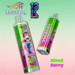 UOR Crystal 12000 12K Puffs Rechargeable LED Light Disposable Vape Pen