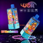 UOR 120000 120k Puffs 4 in 1 Flavors LED Display Disposable Vape EU Warehouse
