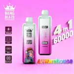 Bang Blaze 60000 60k Puffs 4 in 1 Flavors LED Display Disposable Vape EU Warehouse