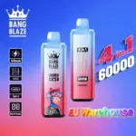 Bang Blaze 60000 60k Puffs 4 in 1 Flavors LED Display Disposable Vape EU Warehouse