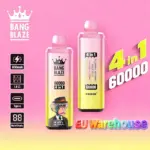 Bang Blaze 60000 60k Puffs 4 in 1 Flavors LED Display Disposable Vape EU Warehouse