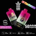 Bang King 50000 50k Puffs Dual Flavors LED Display Disposable Vape EU Warehouse