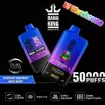 Bang King 50000 50k Puffs Dual Flavors LED Display Disposable Vape EU Warehouse