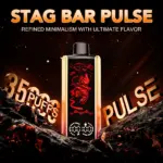 Stag Bar Pulse 35000 35K Puffs Full LED Display Disposable Vape EU Warehouse