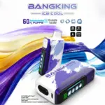 Bang King Ice Cool 60000 60K Puffs Original Adjustable Ice level LED Display Disposable Vape