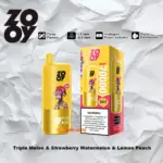ZOOY Trlple 70000 70k Puffs 3 in 1 Flavors Newest Original Rechargeable LCD Display Disposable Vape