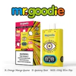 Mr.Goodie Adjust Flavor King 60000 60K Puffs 3 in 1 Flavors Newest Original Rechargeable LCD Display Disposable Vape
