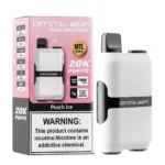 CRYSTAL MARY 20000 20K Puffs Vape Dual Mesh LED Display Disposable Vape EU Warehouse