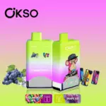 OKSO Double Flavor 60000 60K Puffs Double Taste LED Display Disposable Vape
