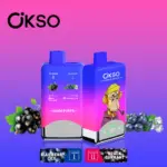 OKSO Double Flavor 60000 60K Puffs Double Taste LED Display Disposable Vape