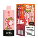 Bang King 85000 85k Puffs 3 in 1 Flavors Newest Original Rechargeable LCD Display Disposable Vape