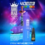 Bang Blaze 40k 40000 Puffs 2% 5% Nicotine Riginal Refillable Oil Vape