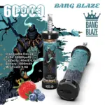 Bang Blaze 60k 60000 Puffs Latest Original LCD Display Disposable Vape Pen
