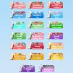 Gazzbar Ice God 50000 50K Puffs Original Adjustable Ice level LCD Display Disposable Vape