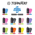 UZY Tornado 30000 30K Puffs Double Taste RGD Screen Display Disposable Vape