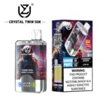 UZY Crystal Twin 50000 50k Puffs Double Taste LED Display Disposable Vape